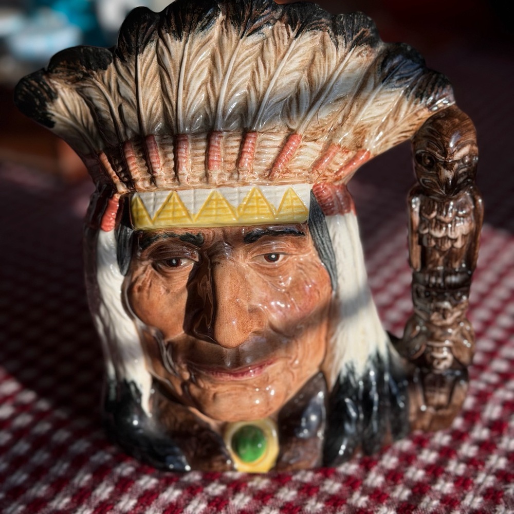 Vintage Royal Doulton North American Indian Toby Mug